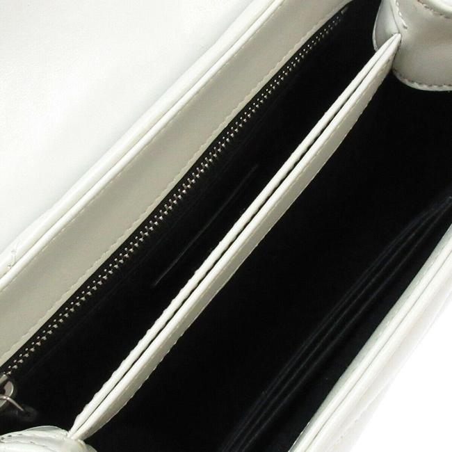 Saint Laurent Monogram Loulou Quilted Monogram Small Chain White Calfskin Leather Shoulder Bag - image 5
