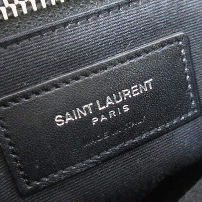 Saint Laurent Monogram Loulou Quilted Monogram Small Chain White Calfskin Leather Shoulder Bag - image 9