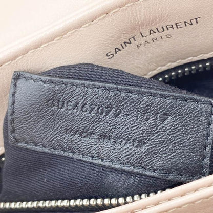 Saint Laurent Monogram Loulou Quilted Monogram Tender Pink Calfskin Leather Cross Body Bag - photo 10