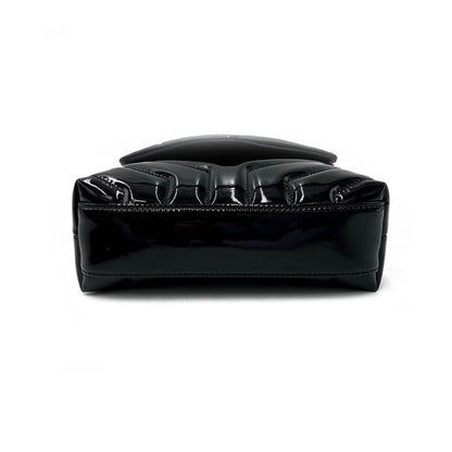 Saint Laurent Monogram Loulou Quilted Monogram Toy Black Patent Leather Cross Body Bag - image 6
