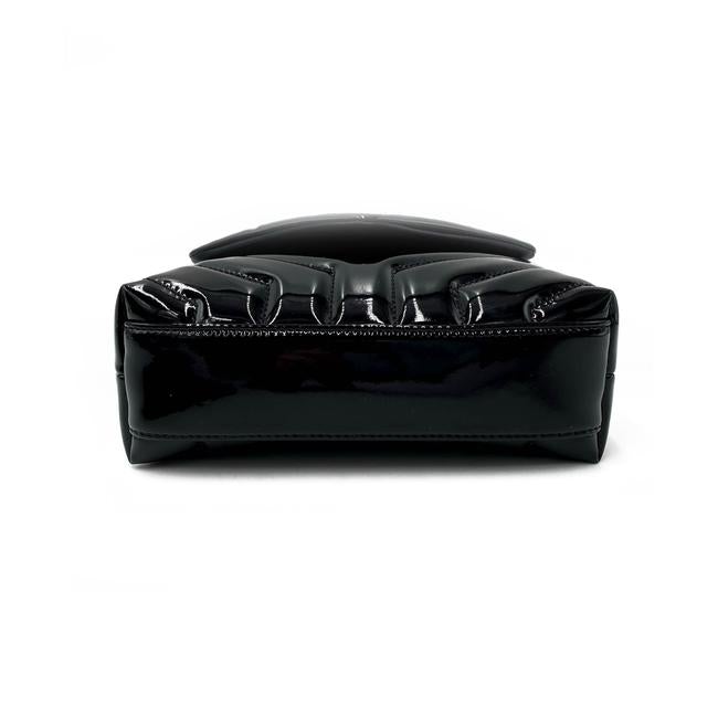 Saint Laurent Monogram Loulou Quilted Monogram Toy Black Patent Leather Cross Body Bag - image 7