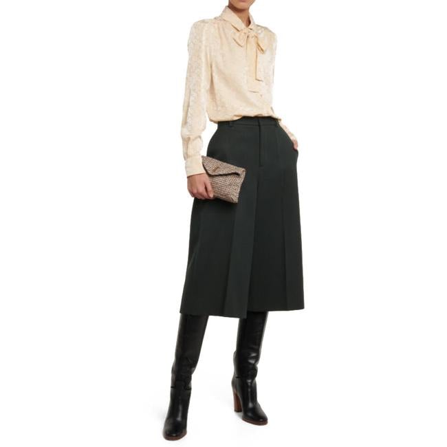 Saint Laurent Monogram Loulou Sintra Small Beige Tweed Clutch - photo 3