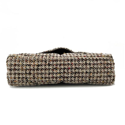 Saint Laurent Monogram Loulou Sintra Small Beige Tweed Clutch - photo 8
