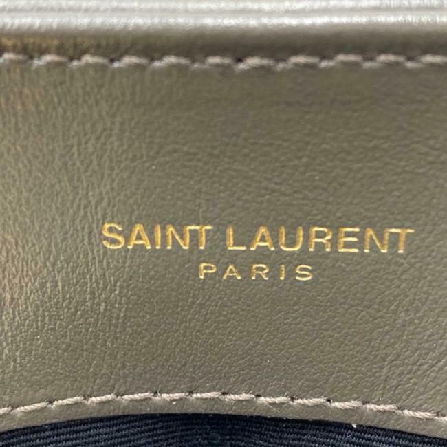 Saint Laurent Monogram Loulou Small Faggio Brown Leather Shoulder Bag - image 11