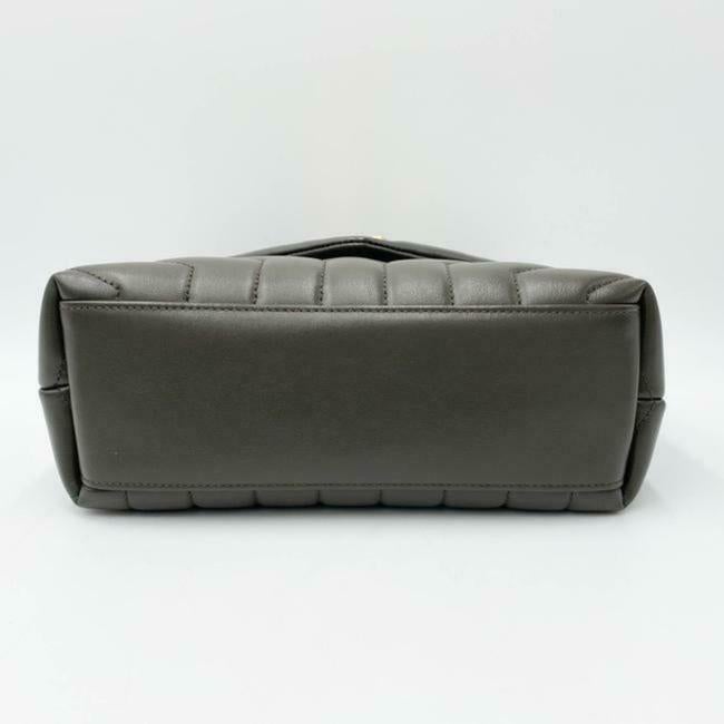 Saint Laurent Monogram Loulou Small Faggio Brown Leather Shoulder Bag - image 8