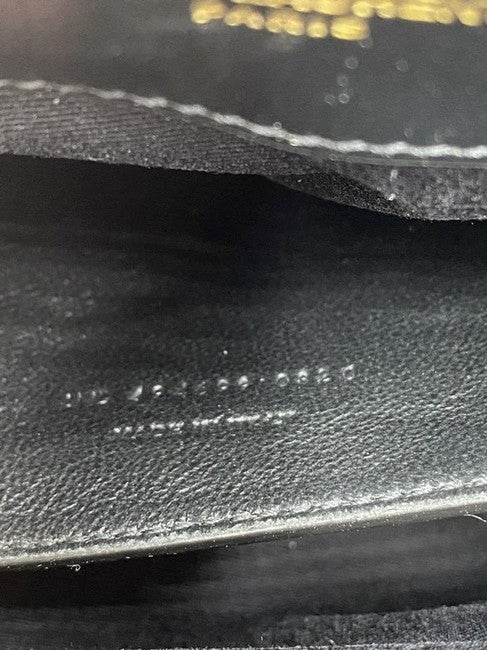Saint Laurent Monogram Loulou Small Monogram 2020 Black Leather Shoulder Bag - photo 12