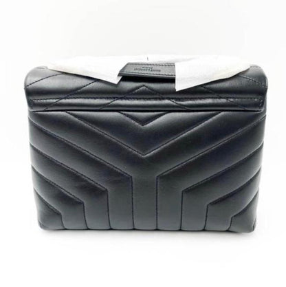 Saint Laurent Monogram Loulou Small Monogram 2020 Black Leather Shoulder Bag - photo 5
