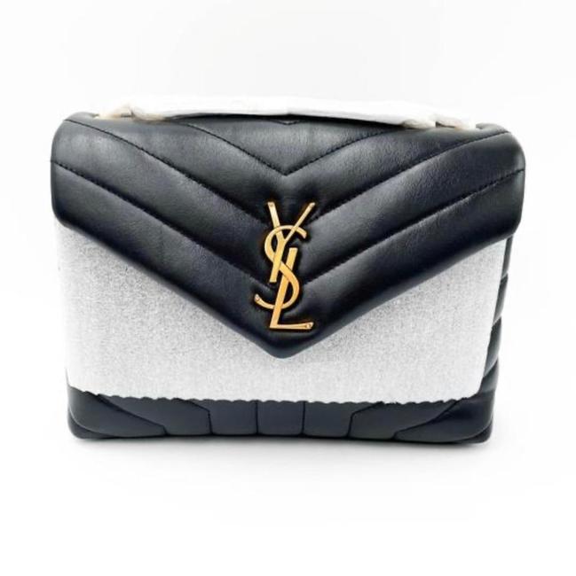 Saint Laurent Monogram Loulou Small Monogram 2020 Black Leather Shoulder Bag - photo 6