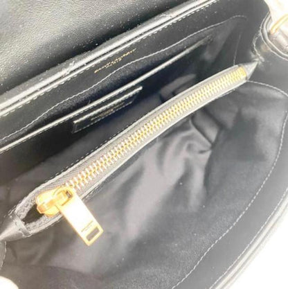 Saint Laurent Monogram Loulou Small Monogram 2020 Black Leather Shoulder Bag - photo 7