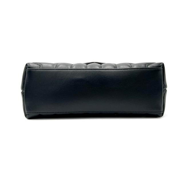 Saint Laurent Monogram Loulou Small Quilted Gold Monogram Black Leather Cross Body Bag - photo 5