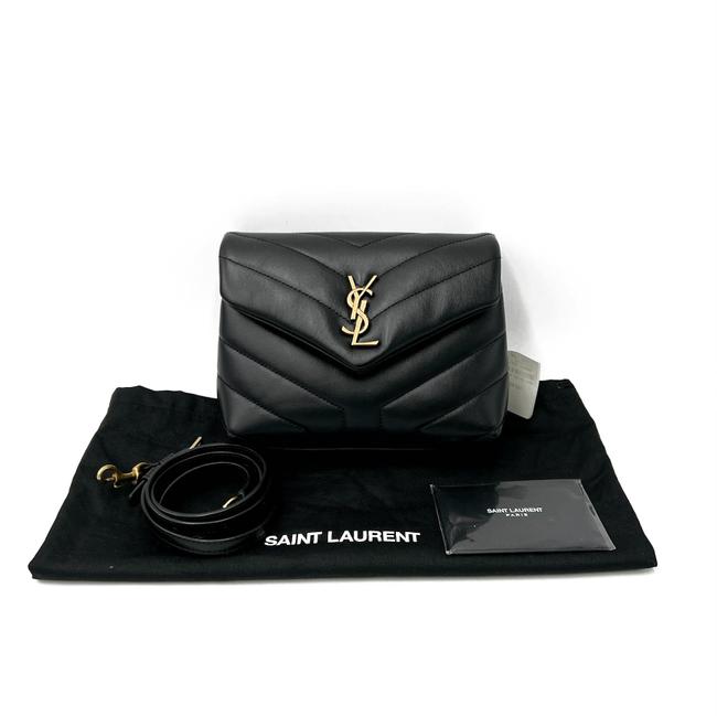Saint Laurent Monogram Loulou Toy Quilted Black Cross Body Bag - photo 3
