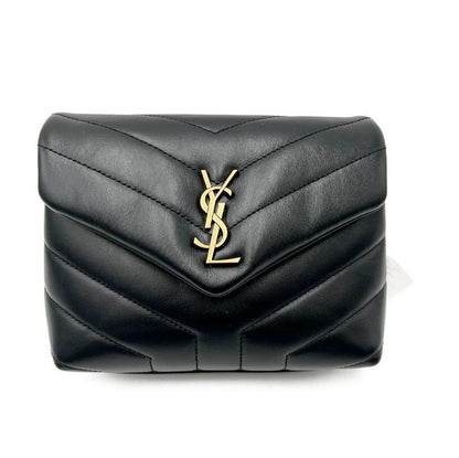 Saint Laurent Monogram Loulou Toy Quilted Black Cross Body Bag - photo 4