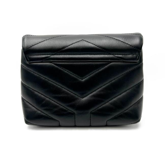 Saint Laurent Monogram Loulou Toy Quilted Black Cross Body Bag - photo 5