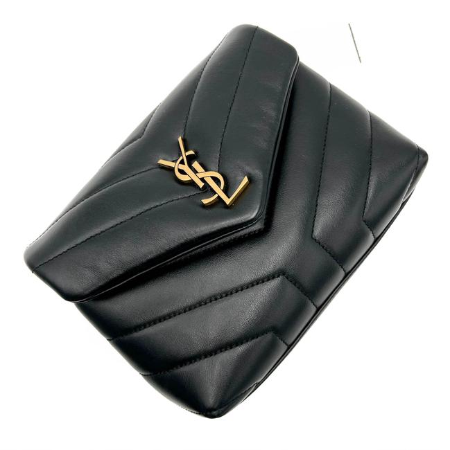 Saint Laurent Monogram Loulou Toy Quilted Black Cross Body Bag - photo 7