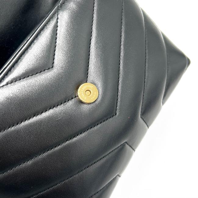 Saint Laurent Monogram Loulou Toy Quilted Black Cross Body Bag - photo 8