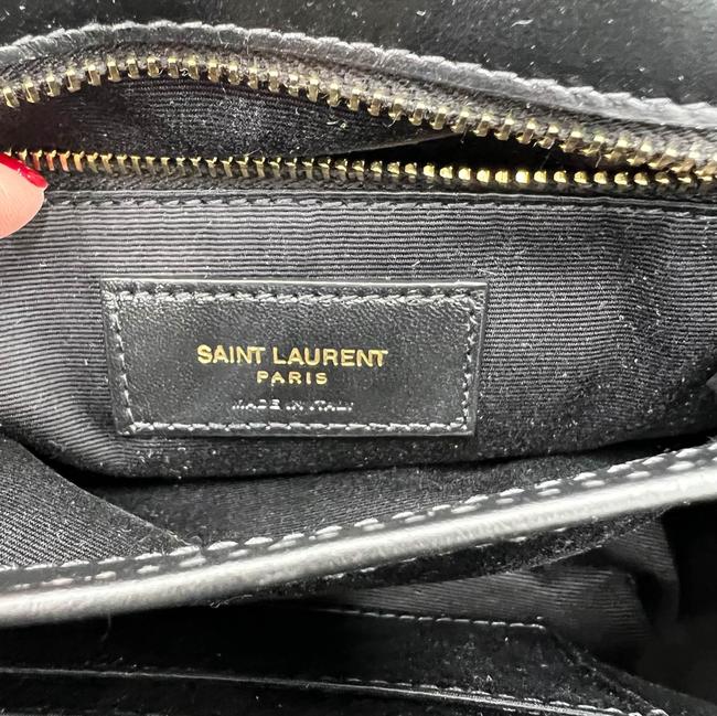 Saint Laurent Monogram Loulou Toy Quilted Black Cross Body Bag - photo 10