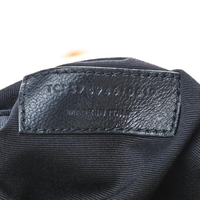Saint Laurent Monogram Loulou Y Quilted Medium Chain Nude Powder Beige Calfskin Leather Satchel - image 11