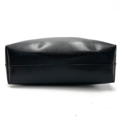 Saint Laurent Monogram Shopping Medium East/West Black Leather Tote - photo 8
