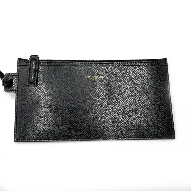 Saint Laurent Monogram Shopping Medium East/West Black Leather Tote - photo 9