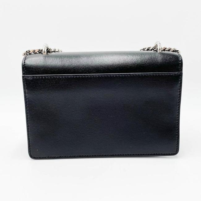 Saint Laurent Monogram Sunset Chain Wallet Black Calfskin Leather Shoulder Bag - image 5
