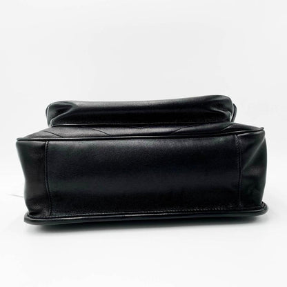 Saint Laurent Niki Medium Ysl Monogram Quilted Calf Flap Black Leather Shoulder Bag - image 4