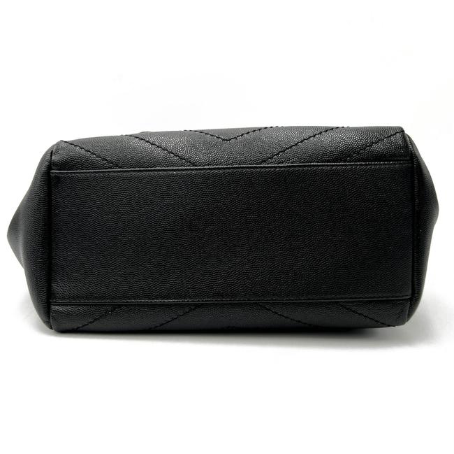 Saint Laurent Nolita Gold Hardware Small Vintage Black Leather Shoulder Bag - photo 7