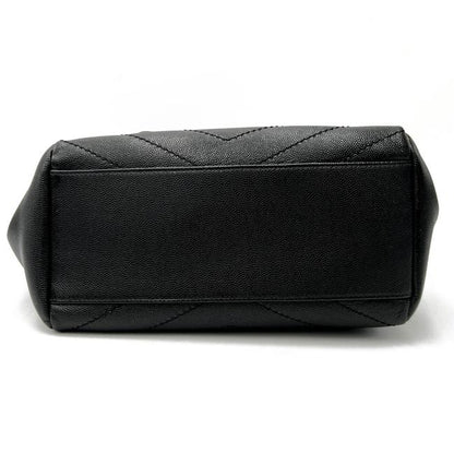 Saint Laurent Nolita Gold Hardware Small Vintage Black Leather Shoulder Bag - photo 7