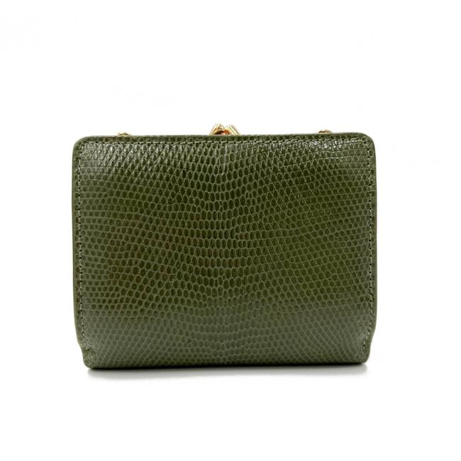 Saint Laurent Rider Military Shiny Chain Monogram Green Calfskin Leather Cross Body Bag - photo 6