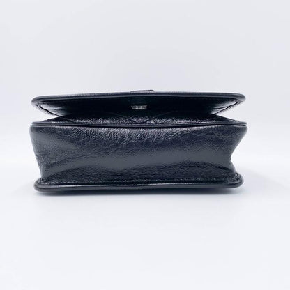 Saint Laurent Wallet on Chain Niki Ysl Monogram Vintage Calfskin Black Leather Shoulder Bag - image 6