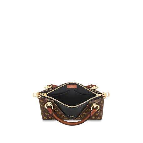 Louis Vuitton V Tote BB Black/Caramel - photo 5