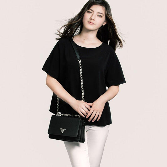 Saffiano Leather Medium Clutch Bag - image 2