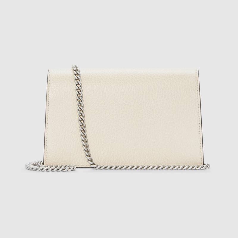 Dionysus super mini leather bag White leather - image 4