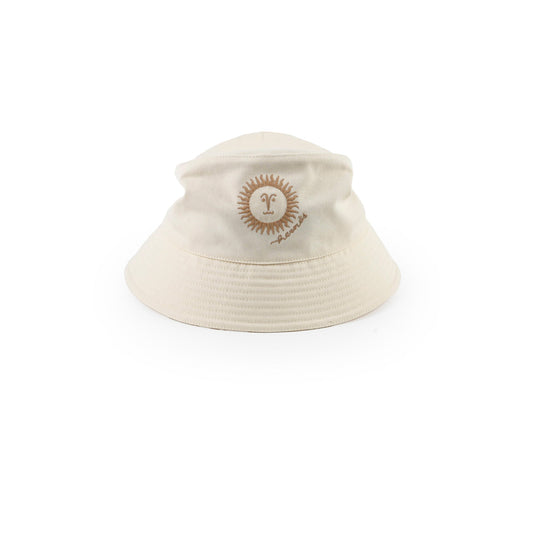 Hermes Gene Sunshine Cream Bucket Hat Size 58 - photo 1