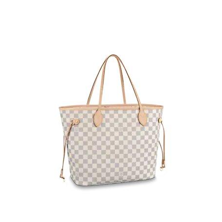 Louis Vuitton Neverfull MM Bag Beige - photo 1