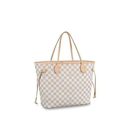 Louis Vuitton Neverfull MM Bag Beige - photo 1
