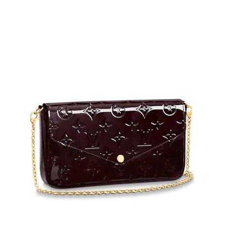Louis Vuitton FÉLICIE POCHETTE Amarante Red - image 1