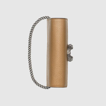 Dionysus super mini bag Cognac leather - image 5