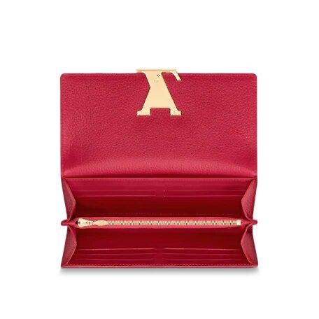 Louis Vuitton Capucines Wallet Scarlet Red - photo 5