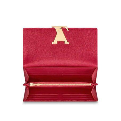 Louis Vuitton Capucines Wallet Scarlet Red - photo 5