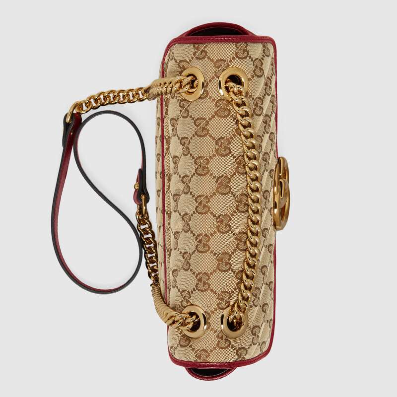 GG Marmont small shoulder bag Red Leather - image 5
