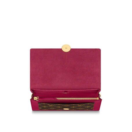 Louis Vuitton FLORE CHAIN WALLET Fuchsia - image 5