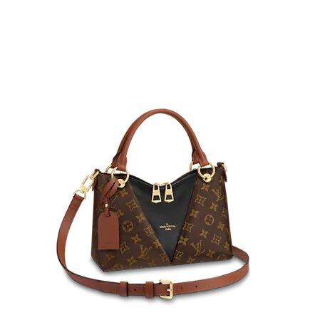 Louis Vuitton V Tote BB Black/Caramel - photo 1