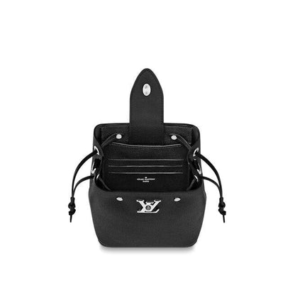 Louis Vuitton NANO LOCKME BUCKET BLACK - image 4