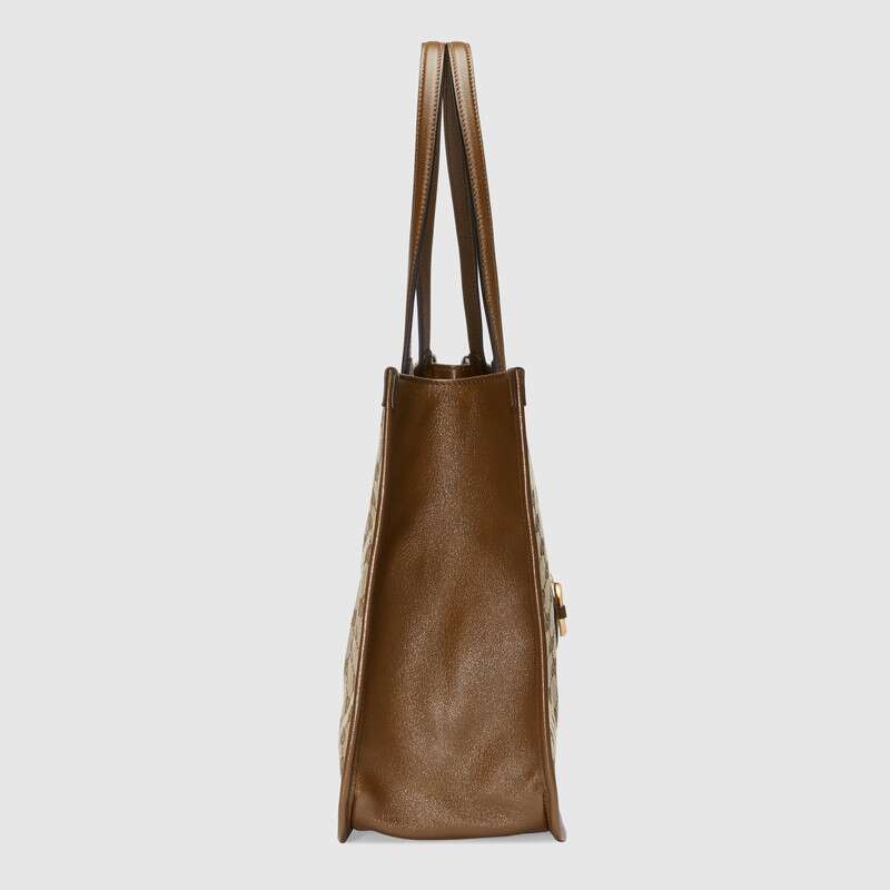 Gucci Horsebit 1955 Tote Bag Brown Leather - photo 4